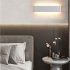 40cm 85 265v 14w Rectangle LED Wall Lamp Ultra Thin Remote Control Bedroom Bedside Light Elegant Black