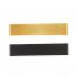 40cm 85 265v 14w Rectangle LED Wall Lamp Ultra Thin Remote Control Bedroom Bedside Light Brushed Black