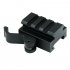 40mm Tactical Quick Release Bracket 3 Slot Rifle Picatinny Weaver Universal Adaptor Riser Rail