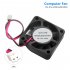 40x40x10 Mm DC 12v 2 Pin Wires 4010 Video Chip Graphics Card CPU Computer Fan Cooler