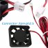 40x40x10 Mm DC 12v 2 Pin Wires 4010 Video Chip Graphics Card CPU Computer Fan Cooler