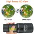 40x60 Hd Monocular Telescope Night Vision Monocular Portable High Power Telescope black