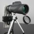 40x60 Monocular Telescope Ultra high Transmittance Portable Telescope MF40x60  with bracket spring clip 