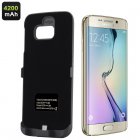 4200mAh External Battery Case for Samsung Galaxy S6 Edge bringing your phone to life for longer  