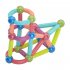 42pcs Magnetic Constructor Building Blocks Set Diy Magnet Stick Rod Educational Toys For Children Gift as shown