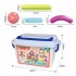 42pcs Magnetic Constructor Building Blocks Set Diy Magnet Stick Rod Educational Toys For Children Gift as shown