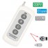 433mhz Remote Control Duplicator 500m 4 Button Transmitter Copy Fixed Learning Rolling Code For Garage Door white four keys