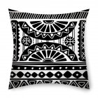 45 45cm Bohemian Stripe Pattern Pillowcase Pillow Case Sofa Cushion Cover 2