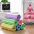 45   50 150 Packs Household Goods Smooth Disposable Roll up Garbage Bags Drawstring thickening 45   50cm  10 rolls of 150 pieces 