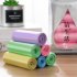 45   50 150 Packs Household Goods Smooth Disposable Roll up Garbage Bags Drawstring thickening 45   50cm  10 rolls of 150 pieces 