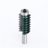 45  Steel 12mm Shank Woodworking Milling Cutter Multi tooth Wood Carving