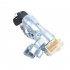 45020 12 11 Ignition Lock Cylinder Assembly with Bolts Bracket 2 Key Replacement Ignition Steering Switch Keys Silver