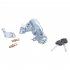 45020 12 11 Ignition Lock Cylinder Assembly with Bolts Bracket 2 Key Replacement Ignition Steering Switch Keys Silver