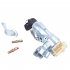 45020 12 11 Ignition Lock Cylinder Assembly with Bolts Bracket 2 Key Replacement Ignition Steering Switch Keys Silver