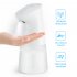 450ml Automatic Foaming Soap Dispenser Portable Touchless Pir Sensor Countertop Soap Dispensers For Kitchen Bathroom White