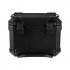 45L Motorcycle Top Box Waterproof Rear Top Case Helmet Luggage Storage Rear Tour Box with Security Lock Silver