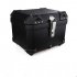 45L Motorcycle Top Box Waterproof Rear Top Case Helmet Luggage Storage Rear Tour Box with Security Lock Silver