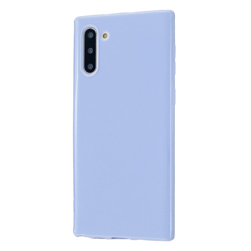 For Samsung Note 10/10 Pro Cellphone Cover TPU Phone Case Simple Profile Classic Design Shock-proof Shell Taro purple