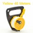 46 83m Line Handheld Diving Cave Reel for Underwater Scuba Wreck Cave Diving Snorkeling SMB Accessories 46 meters yellow round white line