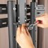 46 Pieces 1 4   Drive Socket Ratchet Wrench Bit Bits Included Sliding Bar Extension Bar 1 4 Quick Ratchet Handle Green