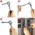 46 Pieces 1 4   Drive Socket Ratchet Wrench Bit Bits Included Sliding Bar Extension Bar 1 4 Quick Ratchet Handle Green