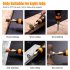 46PCS Cordless Rotary Tools 3 Speed USB Charging Battery Powered Rotary Tool Kit for Sanding Polishing