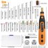 46PCS Cordless Rotary Tools 3 Speed USB Charging Battery Powered Rotary Tool Kit for Sanding Polishing