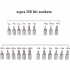 46pcs 1 4 Inch Drive E Bit Torx Bit Socket Wrench Set Car Repairing Tool Kit With Solid Storage Box 46pcs sets