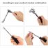 46pcs 1 4 Inch Drive E Bit Torx Bit Socket Wrench Set Car Repairing Tool Kit With Solid Storage Box 46pcs sets