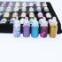 48 Bottles DIY 3D Crystal Nail Art Powder Sequins Glitter Manicure Tips Set Beauty Random Style