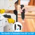 48 In 1 Cordless Electric Screwdriver Rechargeable Ergonomically Handle Drill Driver Power Tool Bit With Led Light As shown