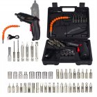48 In 1 Cordless Electric Screwdriver Rechargeable Ergonomically Handle Drill Driver Power Tool Bit With Led Light As shown