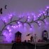 48 LEDs Halloween Rattan Lights With 24 LED Lights 8 Modes Waterproof Super Bright Led Fairy Lights For Indoor Outdoor Decoration purple bat vines