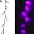 48 LEDs Halloween Rattan Lights With 24 LED Lights 8 Modes Waterproof Super Bright Led Fairy Lights For Indoor Outdoor Decoration purple bat vines