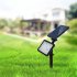 48 PCs LEDs Solar Light Lamp Light Control Night Wall Light Sensor Outdoor Lighting Lamp for Lawn Garden