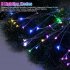 480 Led Colorful Solar Firework Lights 8 Modes Ip44 Waterproof Outdoor Garden Decorative Lights as shown
