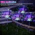 480 Led Colorful Solar Firework Lights 8 Modes Ip44 Waterproof Outdoor Garden Decorative Lights as shown