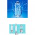 480ML Intelligent Hydrogen Rich Water Generator Cup Portable Bottle 