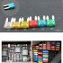48Pcs Mini Blade Fuse Set for Auto Car Truck Motorcycle SUV ATM Assorted 5A  10A  15A  20A  25A  30A Fuse Size S 48 boxes