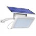 48led Outdoor Led Solar Light Intelligent Automatic Street Lamp with Solar Panel white shell