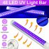 48led Usb Ultraviolet Light Bar Multifunction Energy Saving Lamp Strip For Dj Party Club 10W 32CM  395nm  US plug