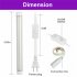 48led Usb Ultraviolet Light Bar Multifunction Energy Saving Lamp Strip For Dj Party Club 10W 32CM  395nm  US plug