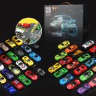 48pcs 1:64 Alloy Car Model Toys With Parking Scene Children Engineering Vehicle Model Ornaments For Boys Gifts TN-NX171 all car (48pcs)