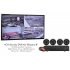 4CH Security DVR Kit with 4x IP66 Outdoor Cameras  Night Vision  0 Lux   HDMI Support  network capabilities and support for mobile devices
