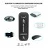 4G USB WiFi Adapter Wireless Network Adapter 4G Mobile Router USB Powered Travel WiFi Hotspot for Desktop Laptop PC White