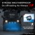 4Inch 120W 12000LM 6000K 8000K LED Light Bar Truck Lights Quad Row Off Road Lights for Jeep ATV UTV SUV Boat Ice blue   white light