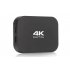 4K Android 4 4 TV box with 2GHZ Quad Core CPU   2GB RAM  8GB memory  SD Card Slot  USB 2 0  OTG  Miracast  DLNA and Airplay is the all round entertainment hub