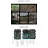 4K HD IR Dual Camera Night Vision Infrared Photo Traps 2MP Starlight Level NIR Sensor H8201