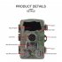 4K HD IR Dual Camera Night Vision Infrared Photo Traps 32  Pixels Digital Camera Waterproof