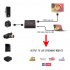 4K HD Video Capture Card USB Loop 2 0 Cards Live Streaming Video Recording black